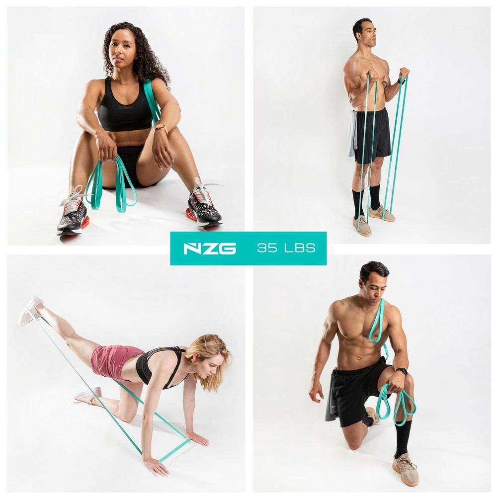 NonZero Gravity Power Resistance Bands 6-Piece Light Warm-Up Set