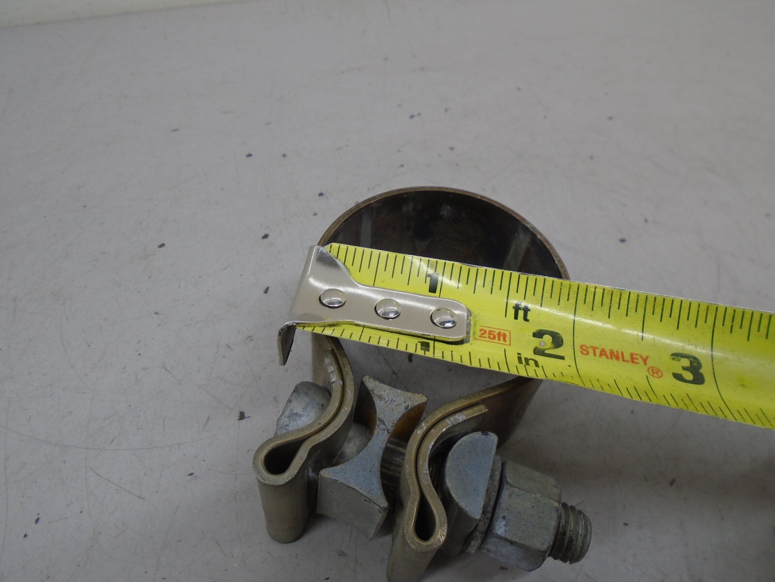 2 Inch Diameter Exhaust Clamp Large for Harley Davidson Models