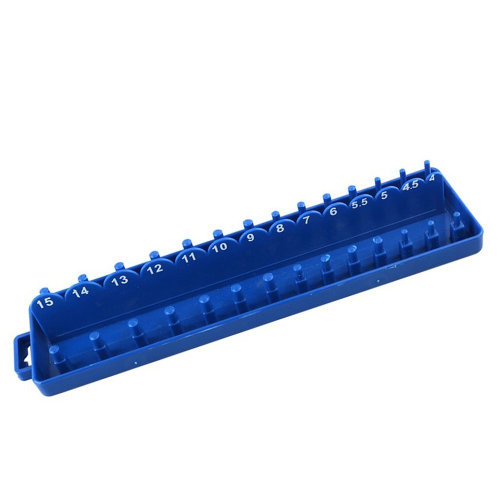 1/4\ Metric Socket Storage Organizer Holder Bracket Plastic Socket Tray Rack