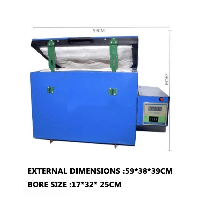 220V Automatic Electric Kiln Low Temperature Ceramic Furnace Ceramic Firing
