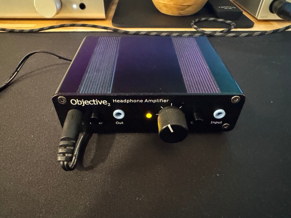 Objective 2 Headphone Amplifier w/ Power Supply