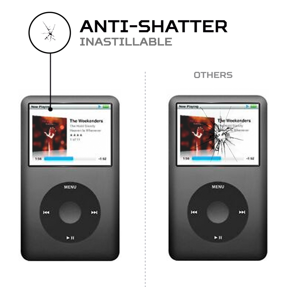 ANTISHOCK Screen protector for Apple iPod Classic 6