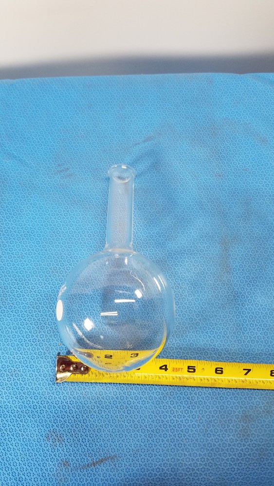 PYREX Boiling Flask, 500 mL, Long Neck, Round Bottom, Tooled Mouth