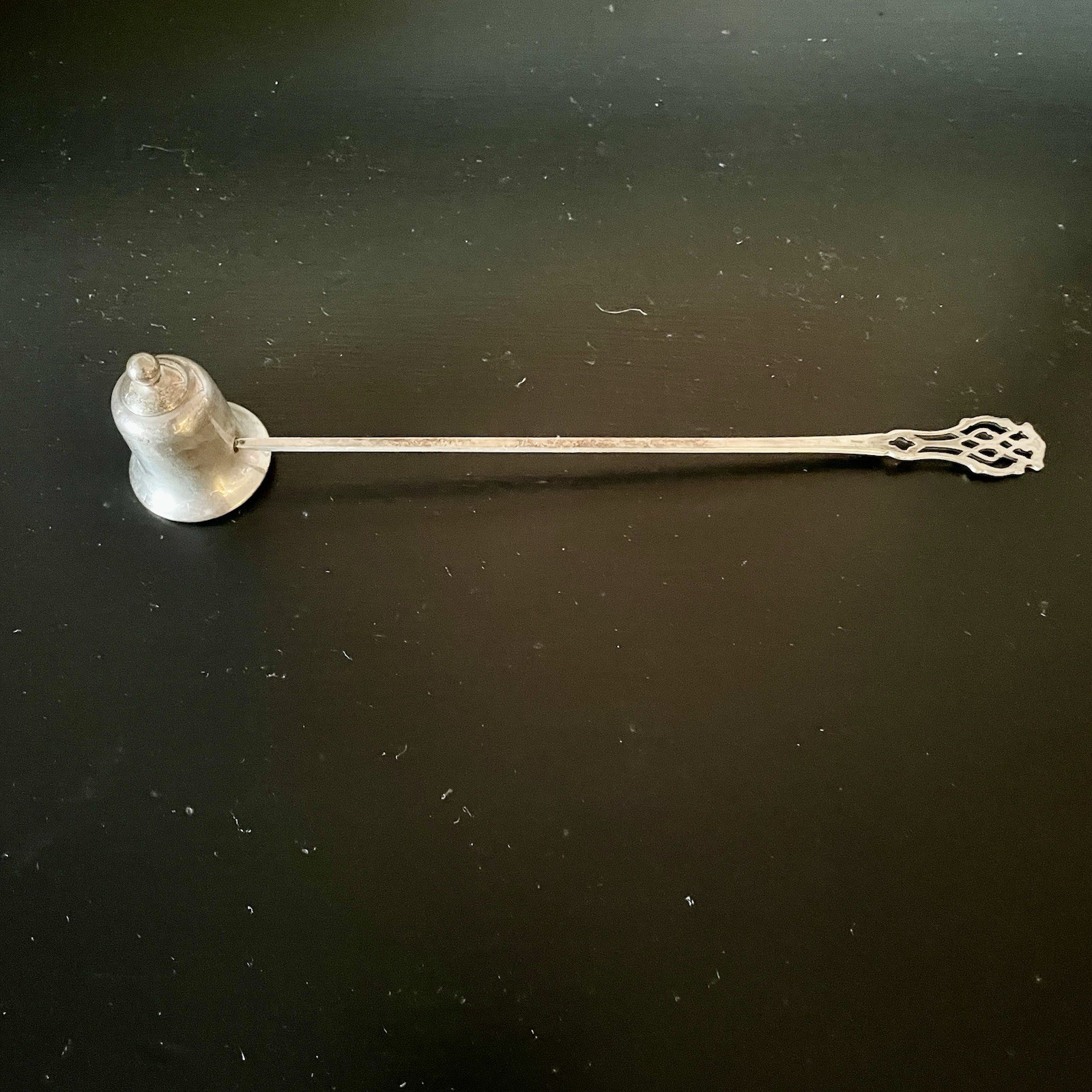 Vintage Chippendale Lunt Sterling Silver Hooded Bell Candle Snuffer Unused 9”