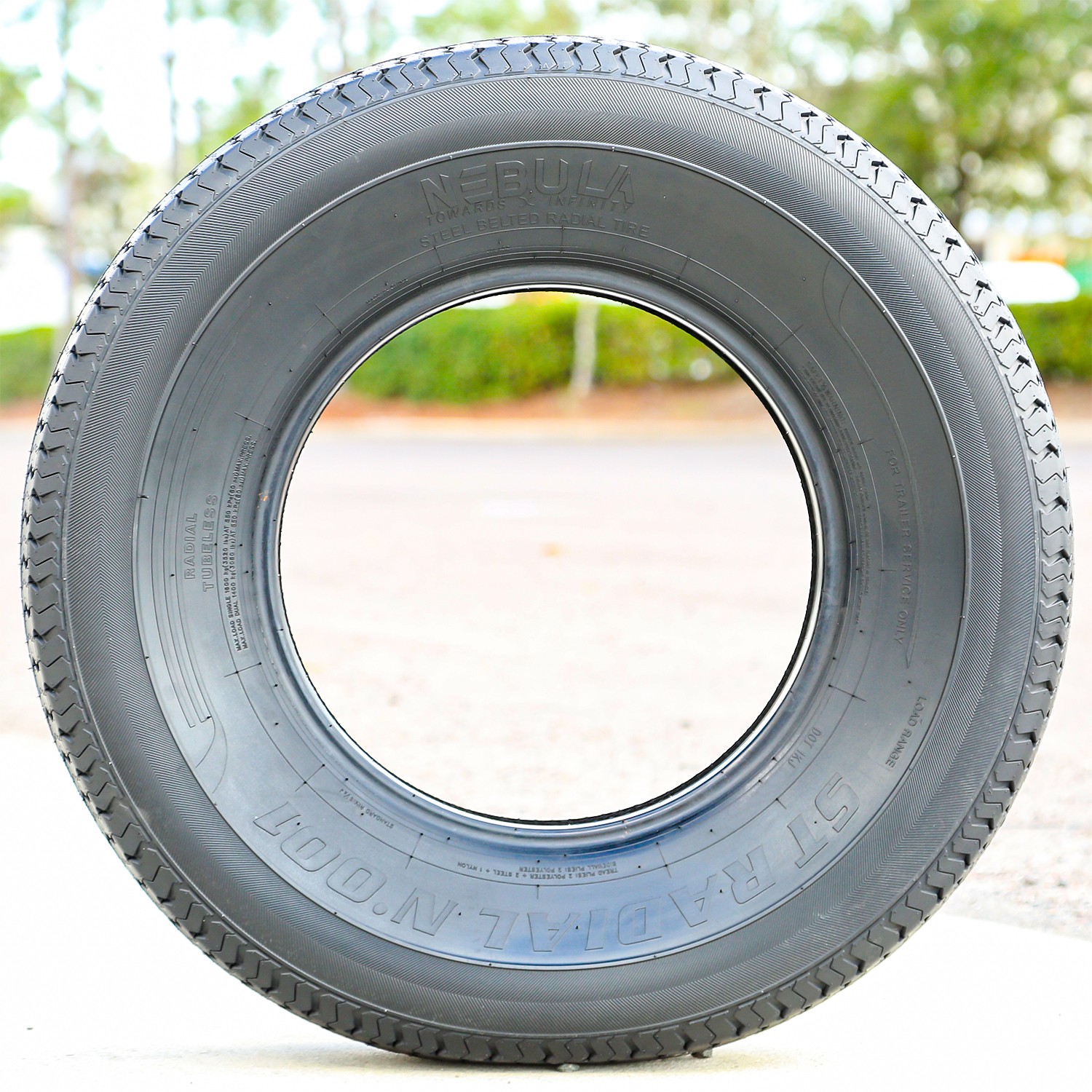 4 Tires Nebula ST Radial N' 001 Semi-Steel ST 205/75R14 Load D 8 Ply (Thailand)