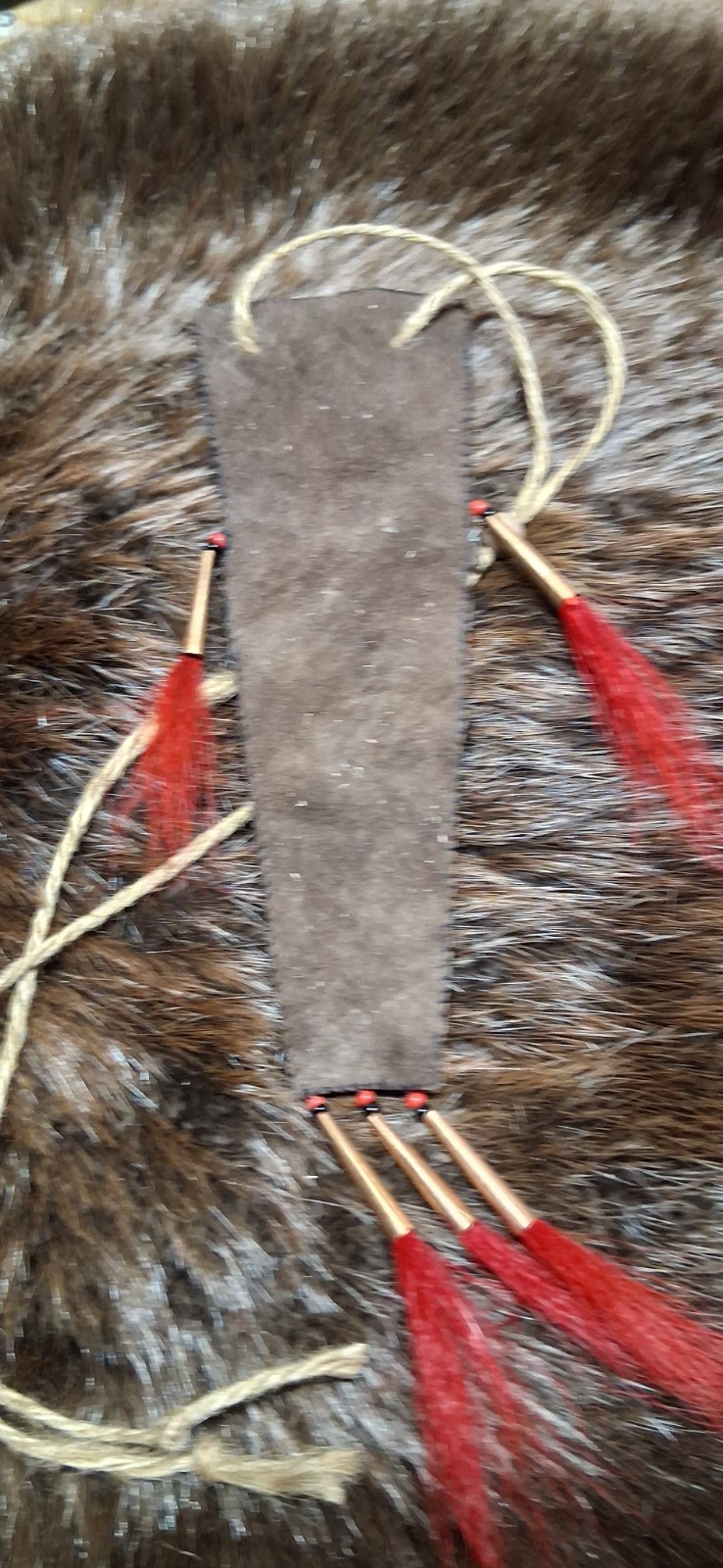 18th Century Native American Neck Knife Sheath