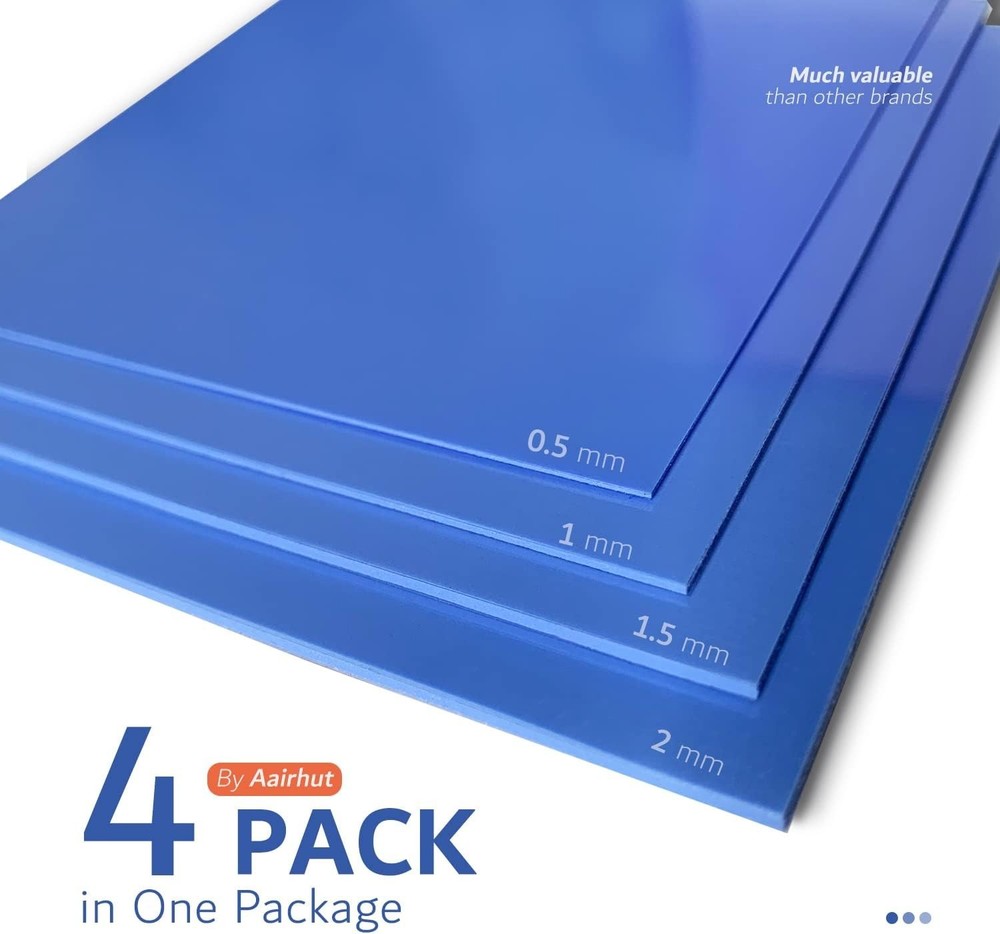 High Performance 4 Pack Silicone Thermal Cooling Pads - Non-Conductive & Safe