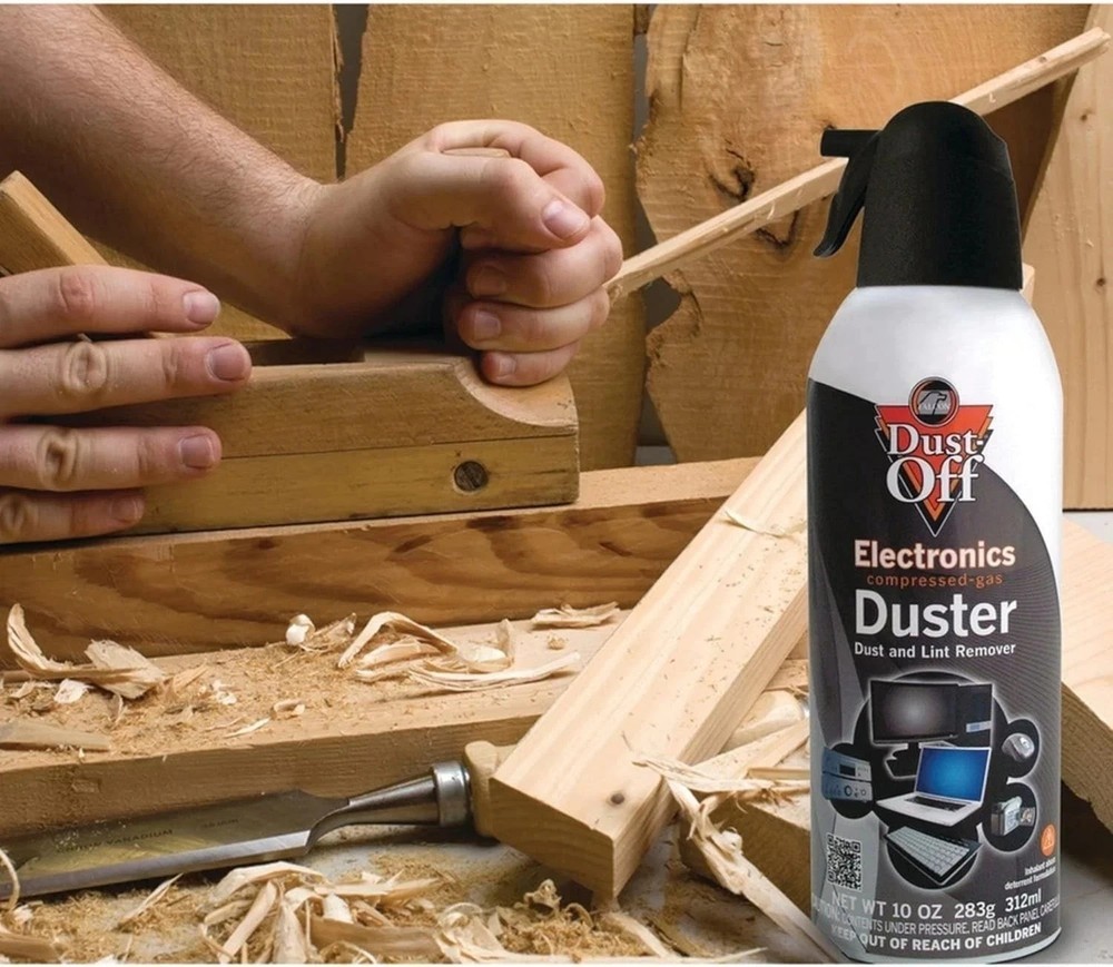 Falcon Dust-Off Electronics Compressed Gas Duster, 10oz - 4 Pack