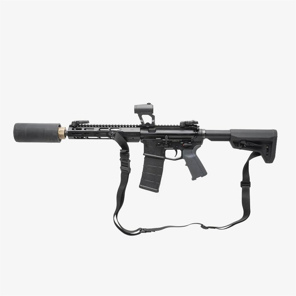 Magpul MS1 Lite Two-Point Quick-Adjust Sling Black - Compact, Durable