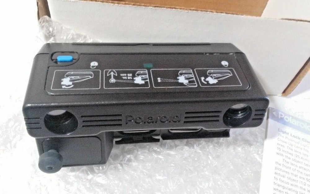 Polaroid Instant Camera Light Lock Close Up Lens