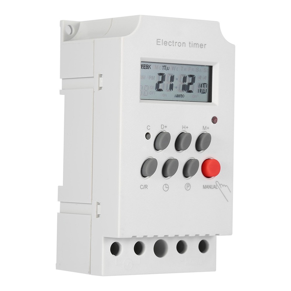 AC-DC 24V 30A Digital Timer Switch Programmable Electronic Time Control Switch