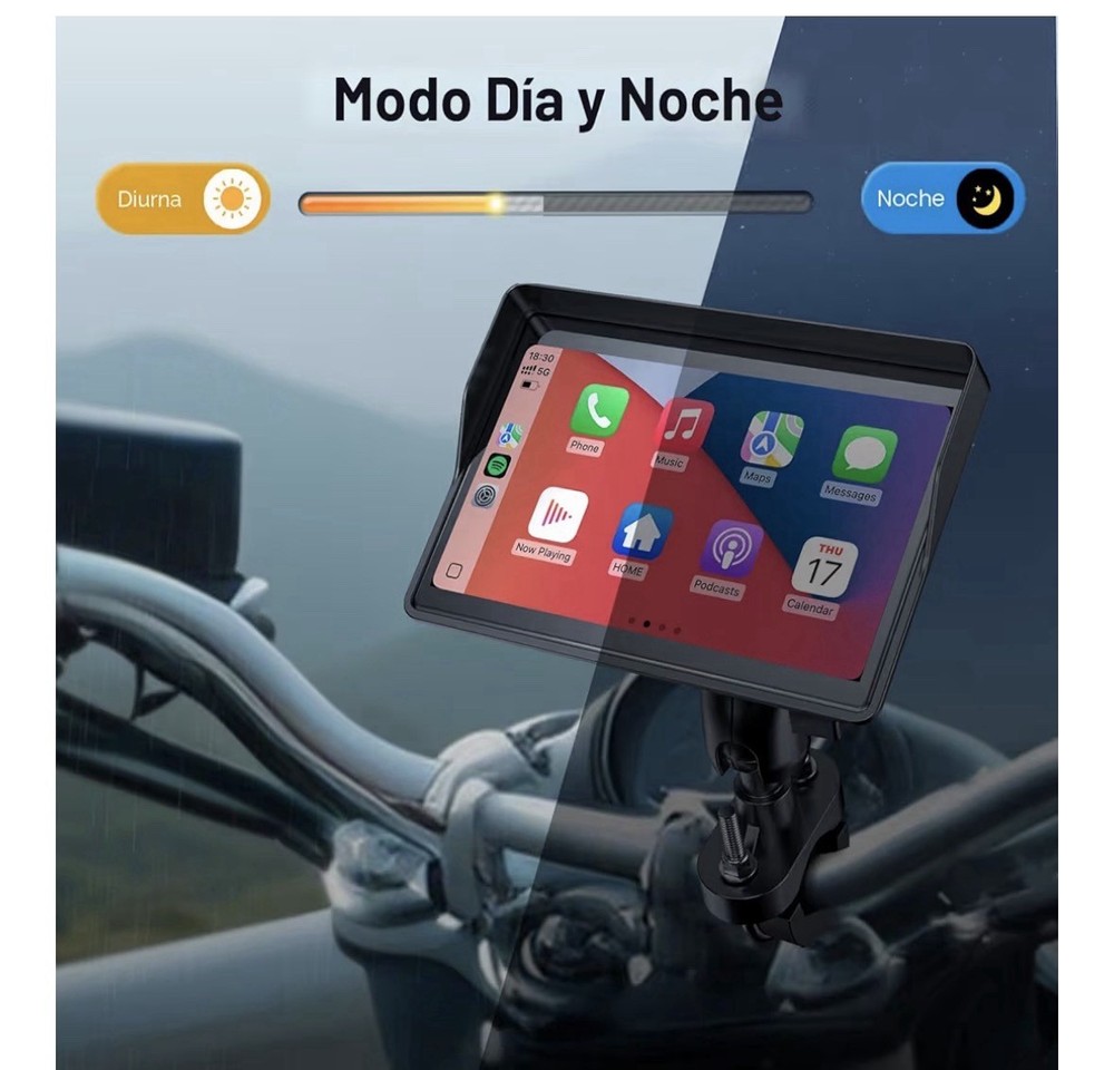 carplay motorcycle 5 Inch