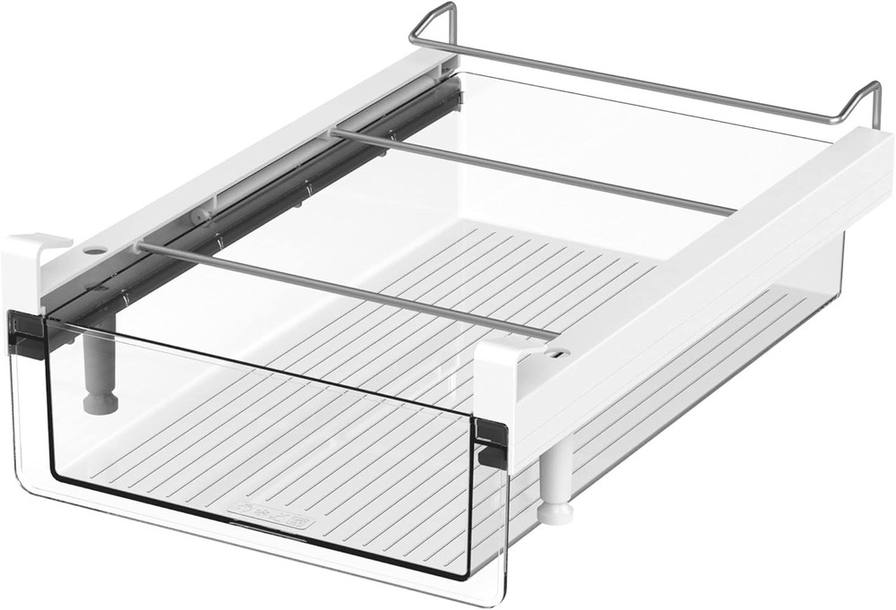Large Fridge Under Shelf Drawer, Pull Out Refrigerator Drawer Organizer Fridge