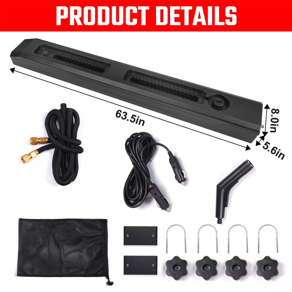 3 Spray Modes 30L Car Vehicle Roof Water Storage Tank Outdoor Camping Travelling