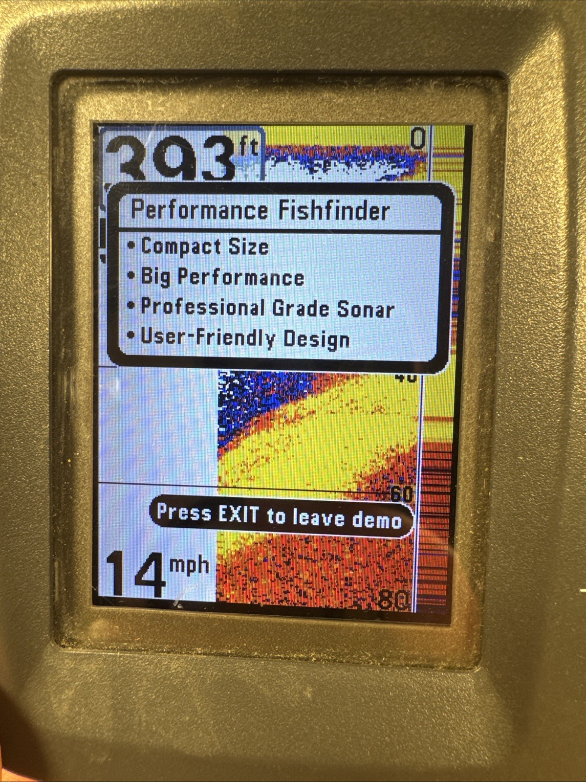 Humminbird Fishfinder 346c DI DOWN IMAGING SONAR Unit Only TESTED WORKS
