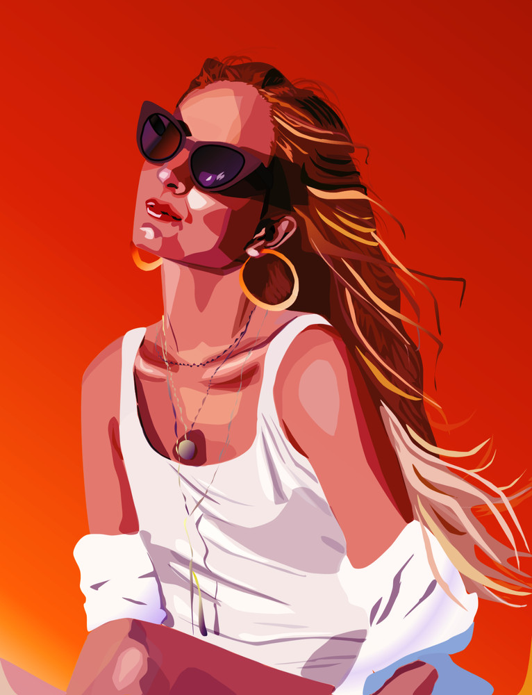 custom portrait from photo