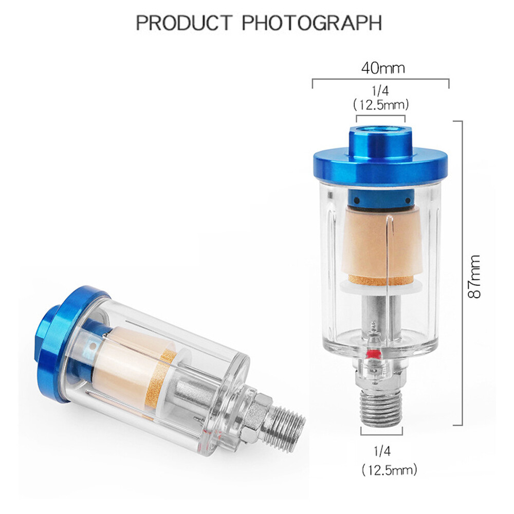 1/4'' Oil Separator Inline Hose Filter Trap Z9P7