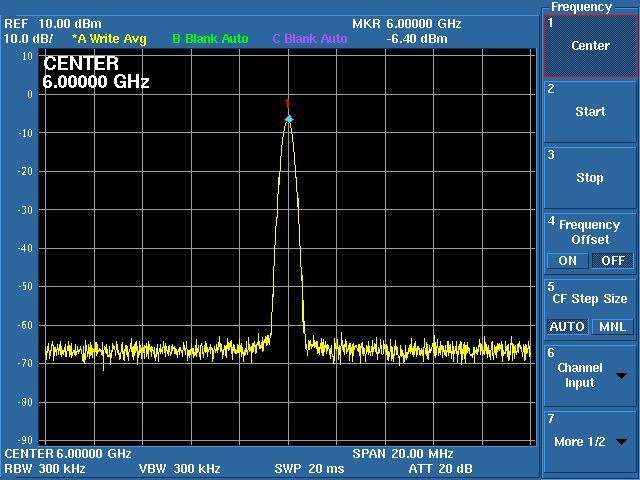 ADF5355 Module Touch Screen Signal Source VCO Microwave Frequency Synthesizer
