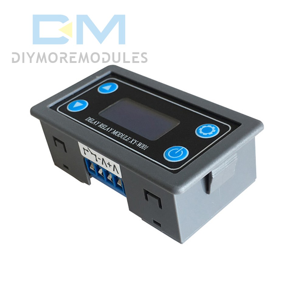 WJ01 Digital LCD Display Cycle Timing Circuit Switch 1CH Delay Relay Module