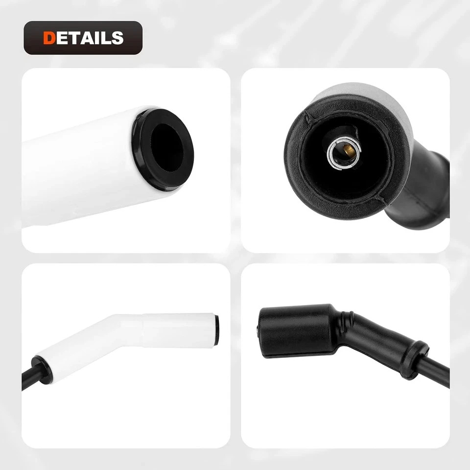 Spark Plug Wire Set-Extreme 9000 Ceramic Boot Accel 9070C 8pcs