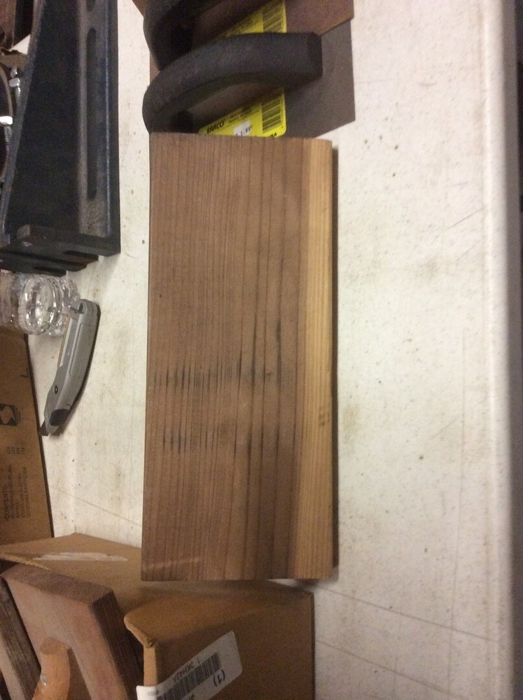 12" X 5" Redwood Hand Float