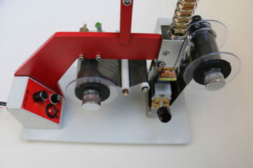 RM5-E Three-Row Food Production Date Coding Machine Printer Steel Stamping Hot