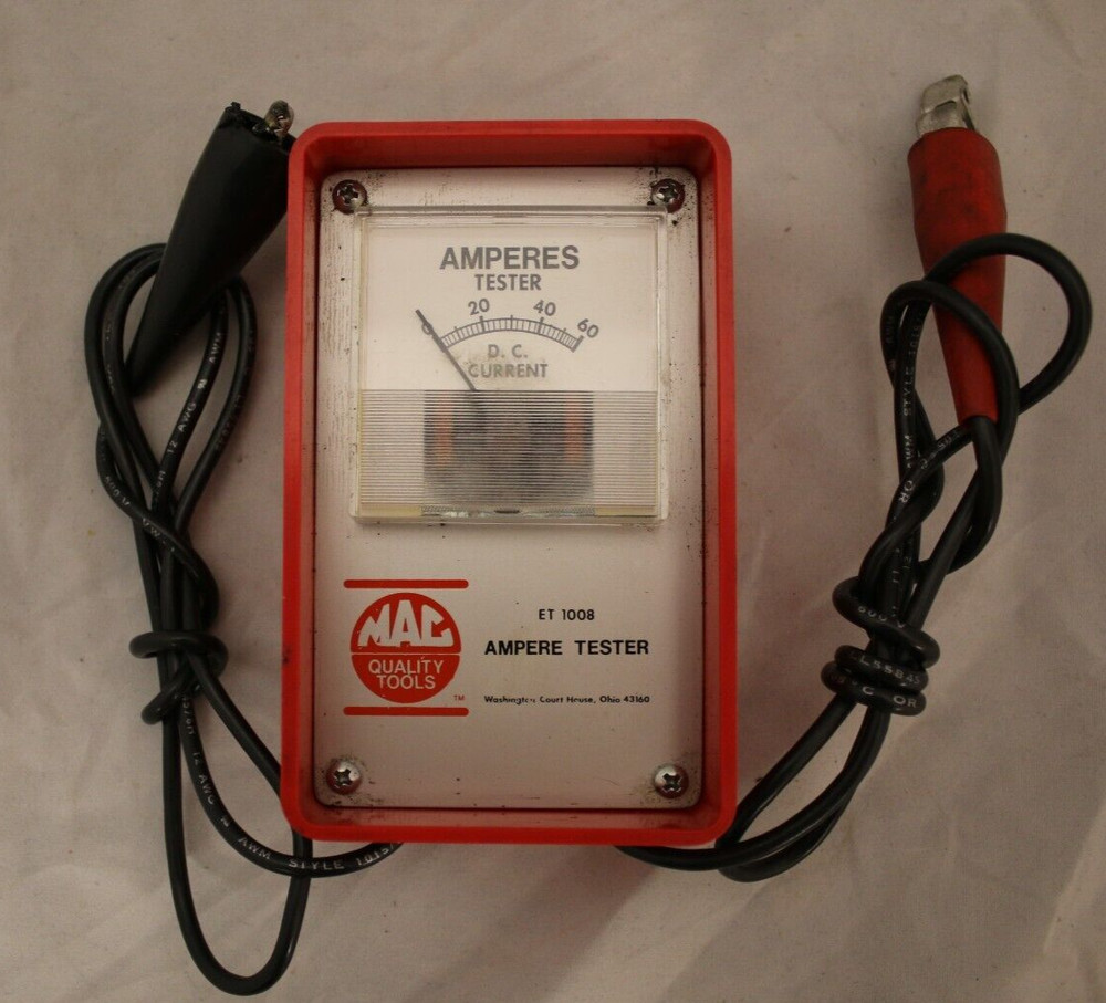 Mac Tools AC5500 Automatic Halogen Refrigerant Leak Detector W/ ampere tester
