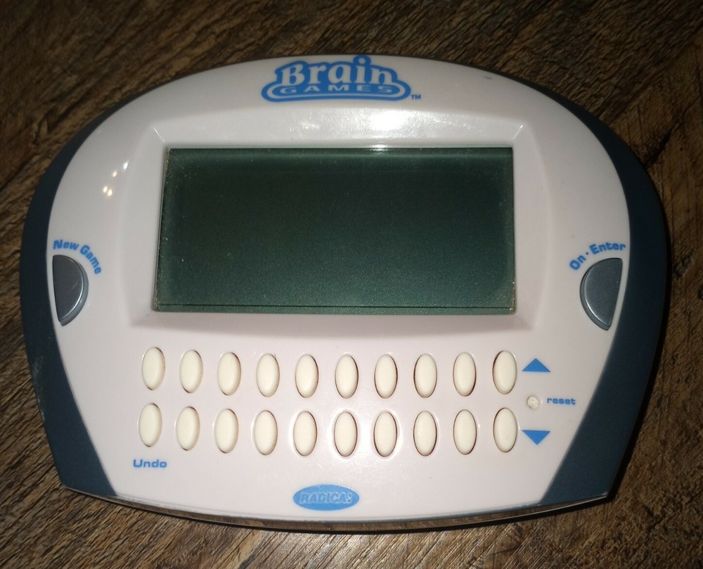 Radica Brain Games handheld game Learning Game Working  GUC  T1