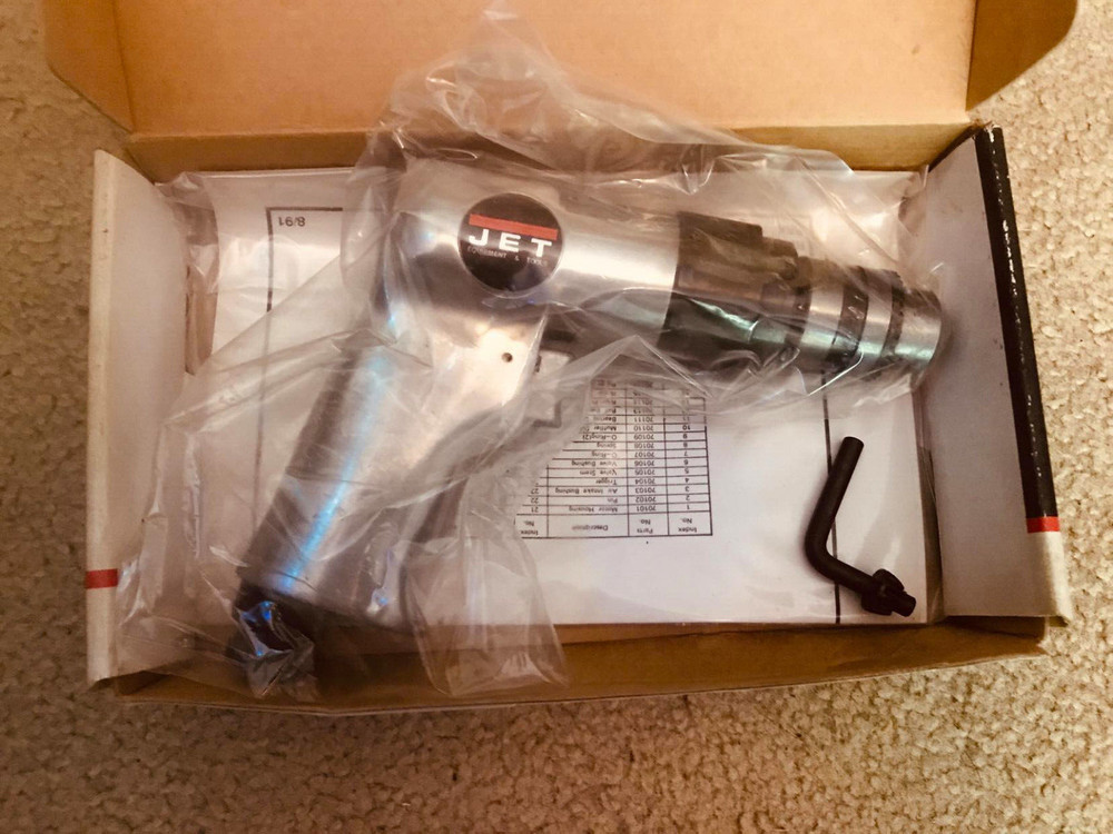JET Air Drill 3/8” Jacobs Chuck JSM-701