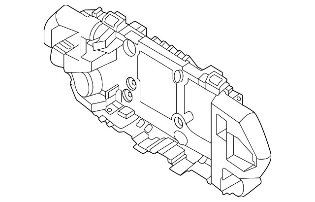 Genuine BMW Distance Sensor Bracket 66-31-5-A25-097