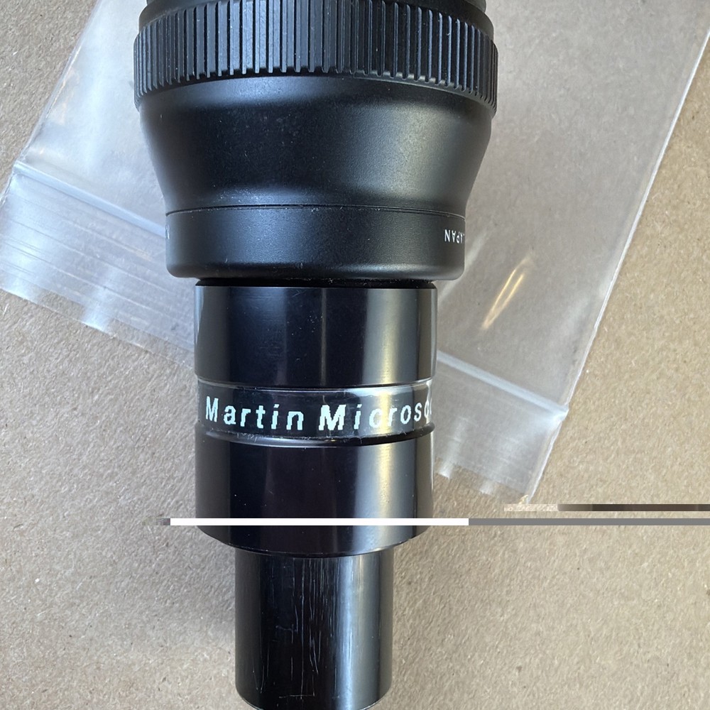 Martin Microscope Adapter w/ Nikon UR-E6 Coolpix 5000 Adapter Japan
