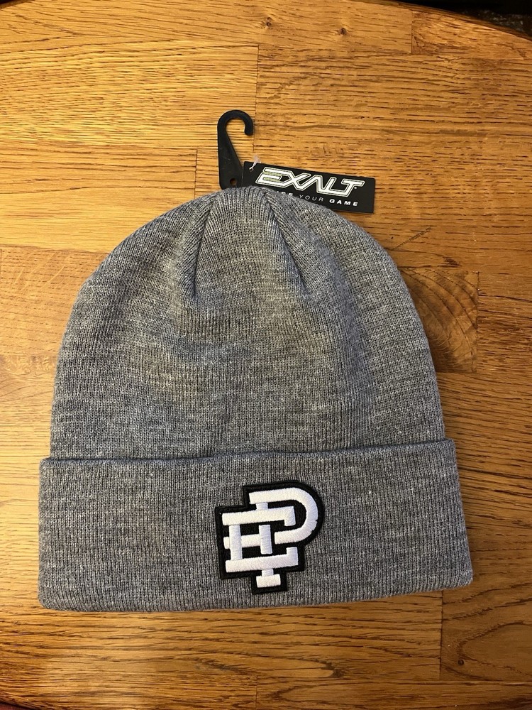 New Exalt Paintball-Beanie-Monogram Gray