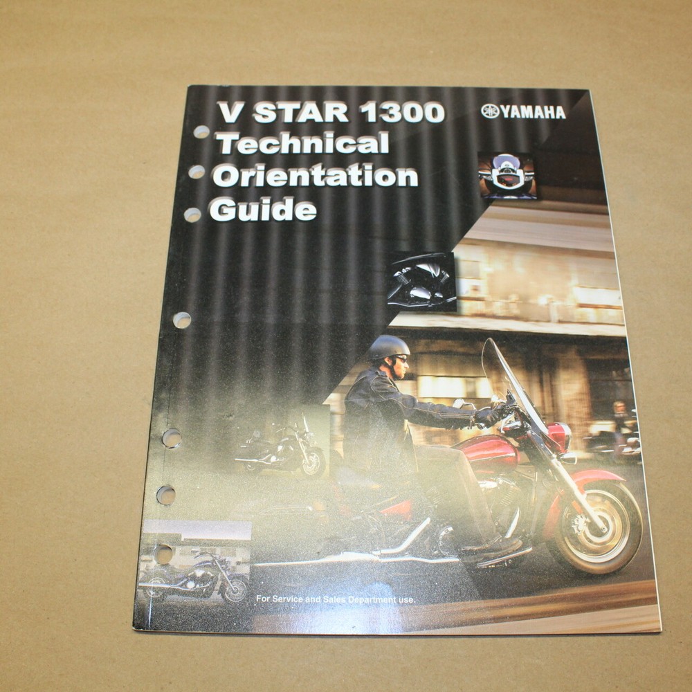 Yamaha V Star 1300 Technical Orientation Guide OEM