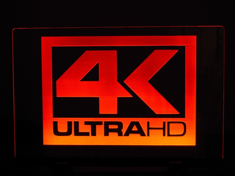 4K ULTRA ETCHED LED ACRLYIC SIGN