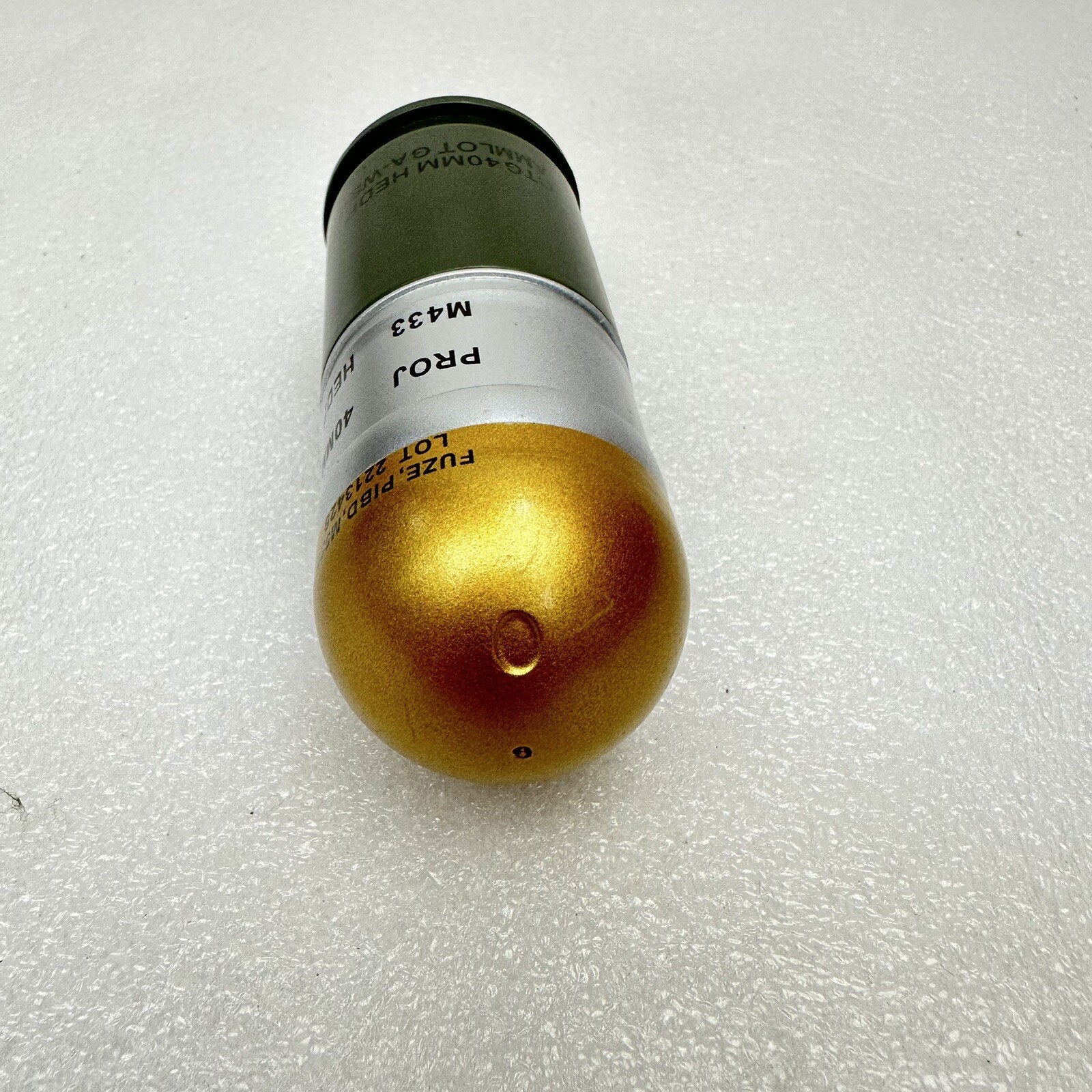 2 - Replica Inert 1:1 Scale 40MM HEDP M433 Fake Non Functional M203 M32A1 M320