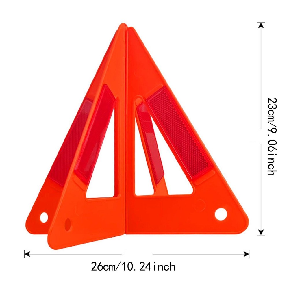 Emergency Warning Triangle Reflector for Roadside Breakdown