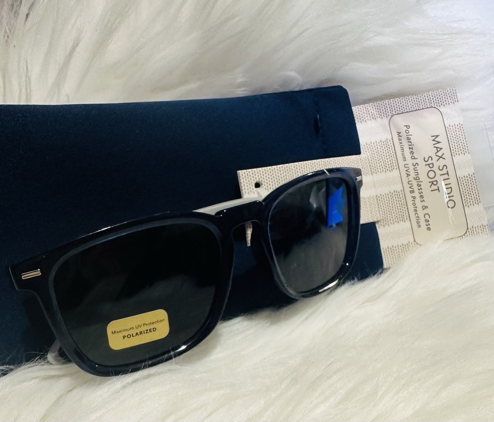 New MAX STUDIO sunglass & Case Maximum UVA-UVB Protection