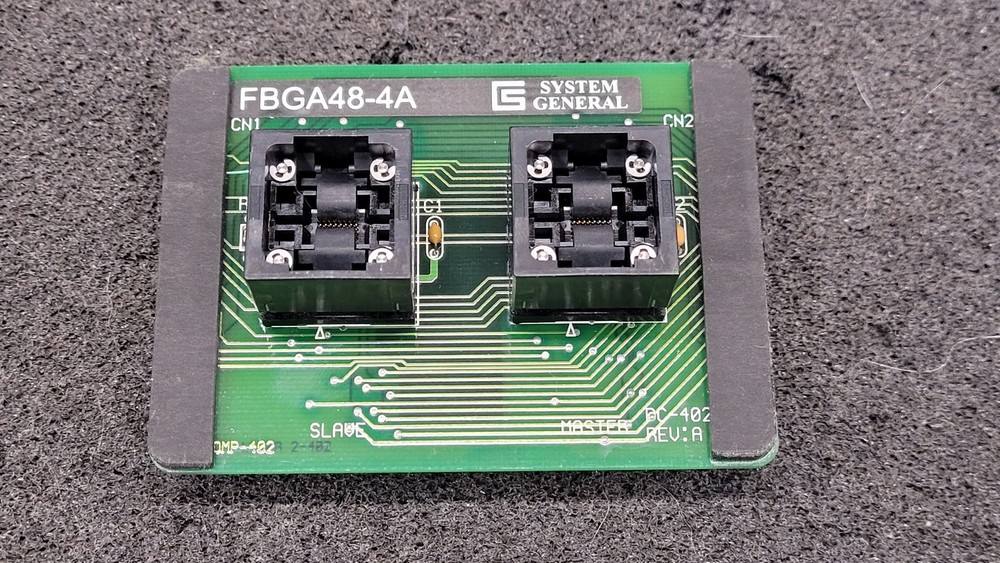 System General HSP Adapter BGA FGBA-48-4A Socket PC-402 Rev A Multi Apro