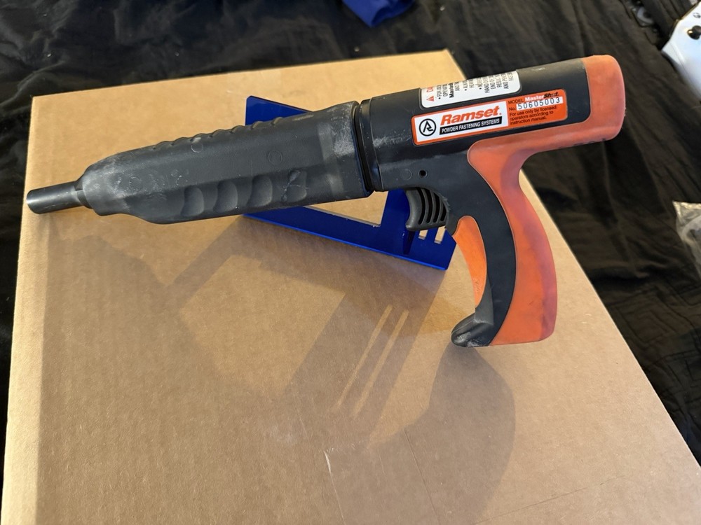 Ramset Master Shot 0.22 Caliber Powder Actuated Tool Used