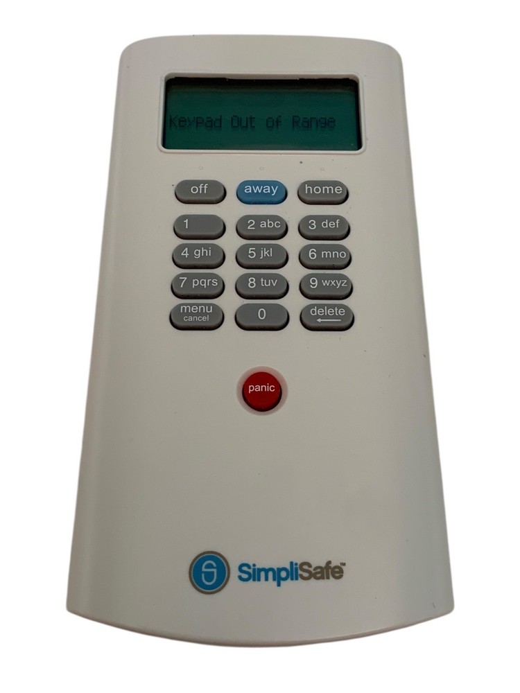 Simplisafe Wireless Home Security System Keypad 1st Generation Original KP1000