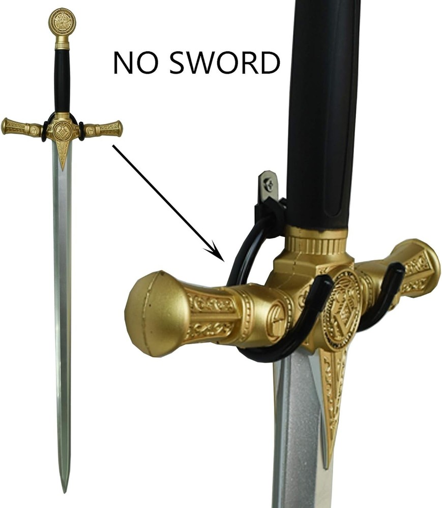 MINI Adjustable Sword , Wall Hook Display Hanger Wall Mount for Sword ,Dagger...