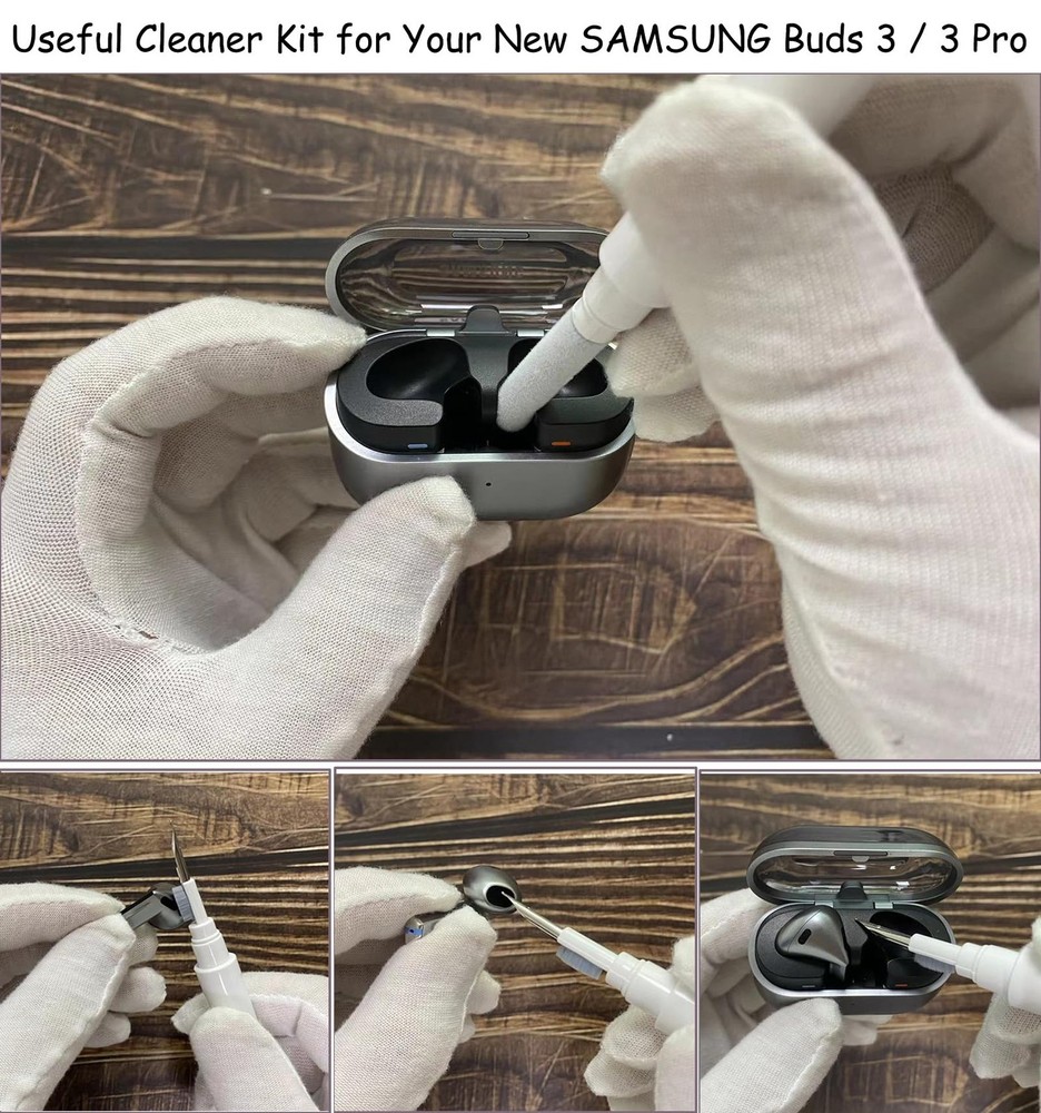 Galaxy Buds 3 Pro/3/3 FE Case Cover with Secure Lock 3 FE, Black