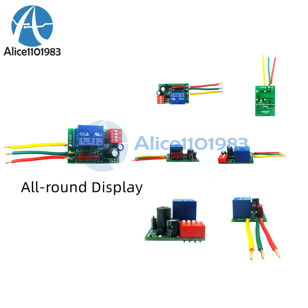 AC110-220V 7A 1 Channel Timer Adjustable Turn Off Delay Controller Module