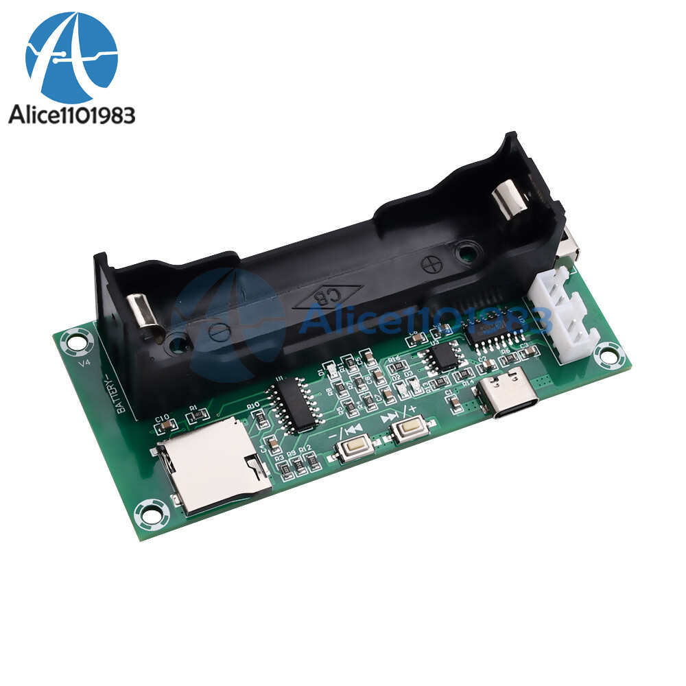 XH-A152 TF Card Decoding Board PAM8403 Digital Power Amplifier Module Type-C