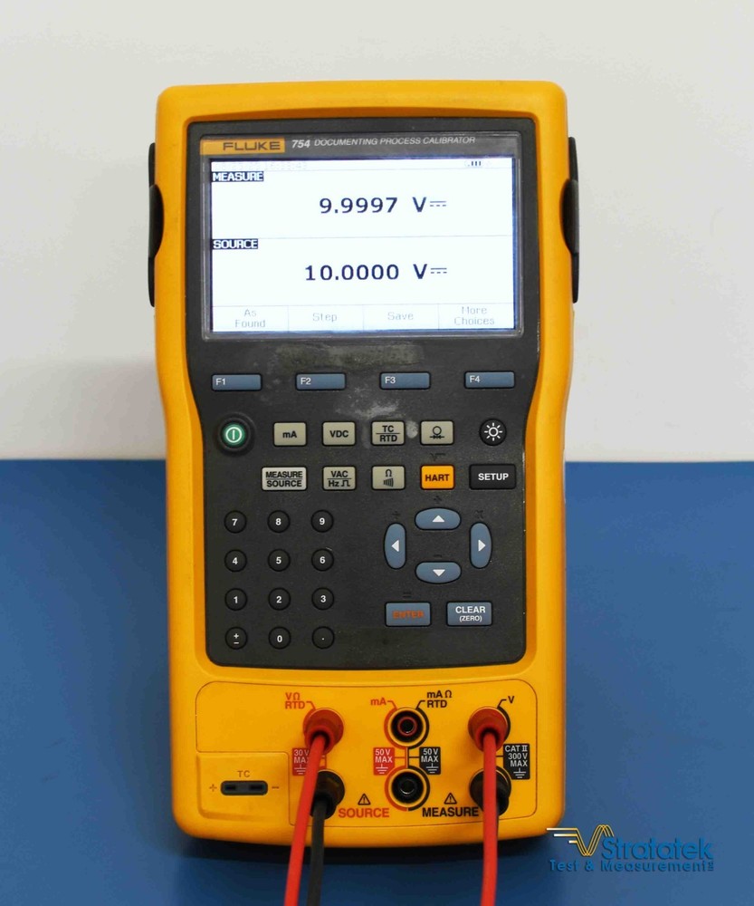 Fluke 754 Documenting Multifunction Process Calibrator HART NIST Calibrated