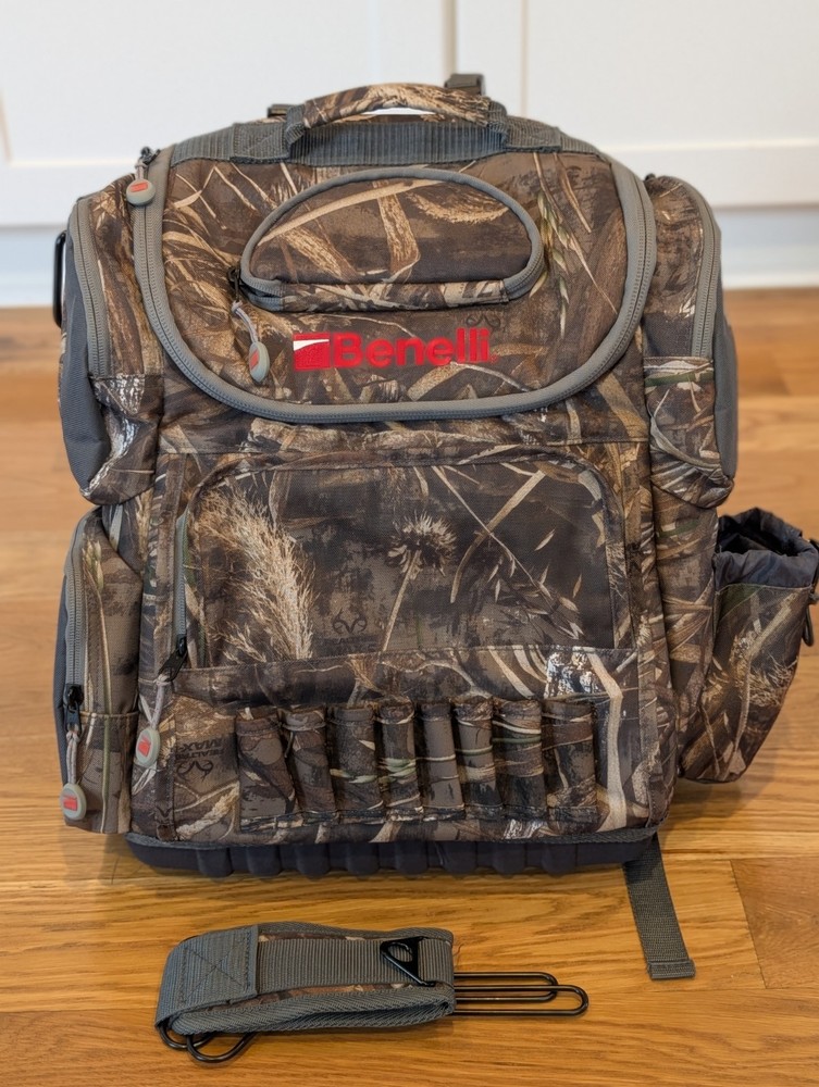 Benelli Ducker Hunting Backpack Mossy Oak Bottomland Bag
