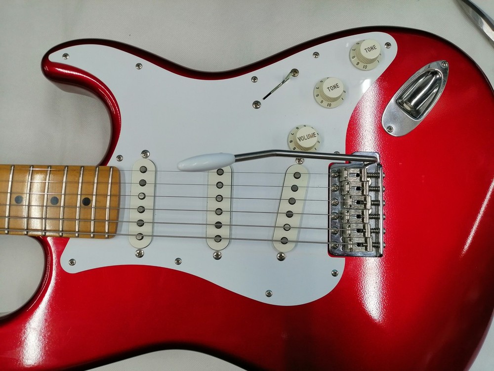 History Stratocaster Type Electric Guitar Red Used
