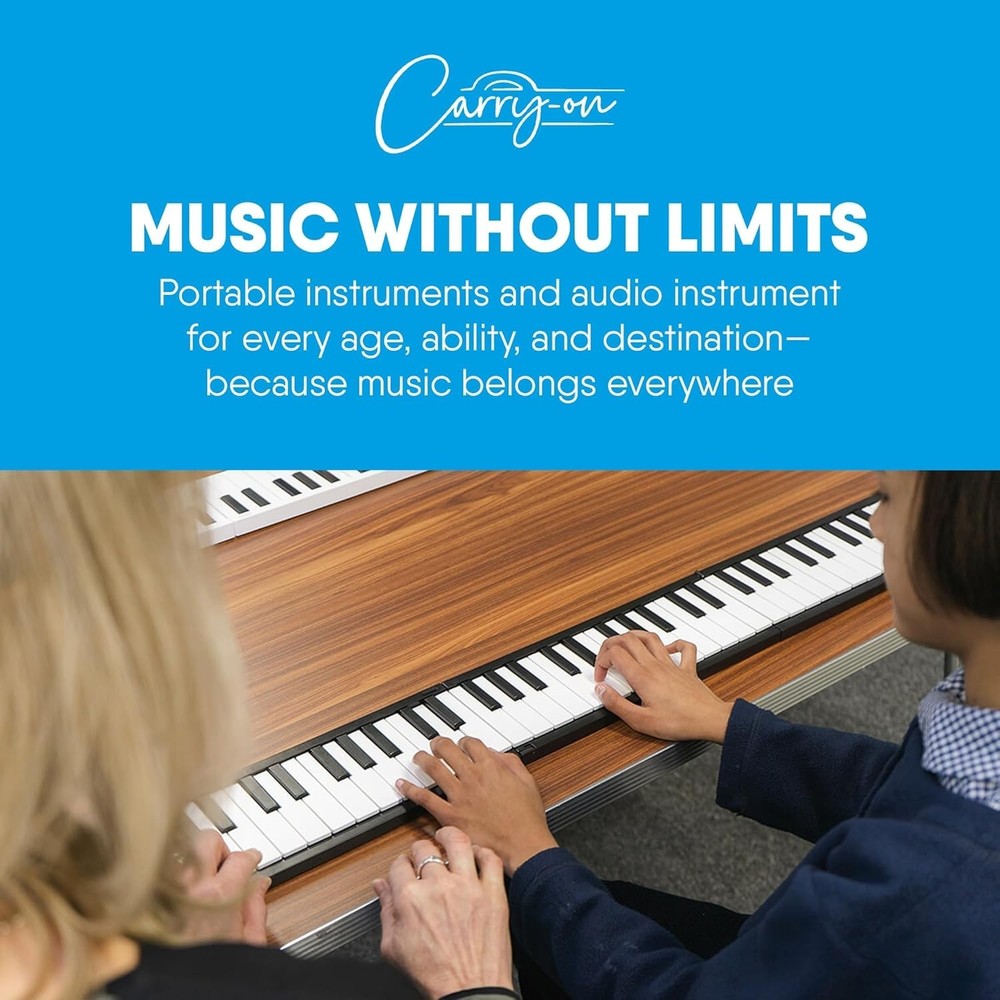 USB MIDI Controller - Portable 88-Key Folding Digital Piano