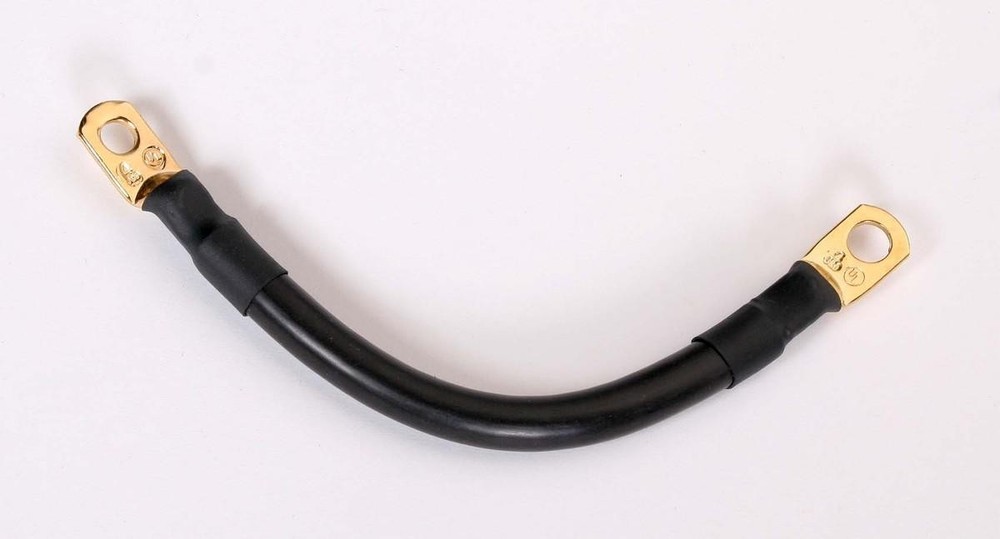 Terry Components Individual Battery Cable 8in Black #22108