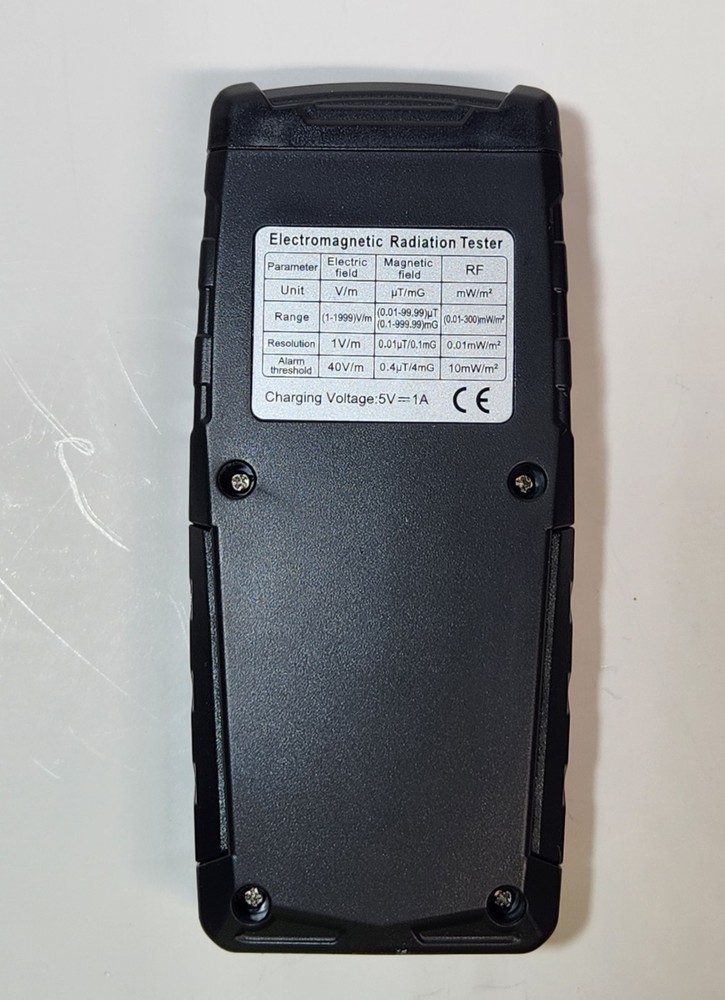 EMF Meter, Detects Electric and Magnetic Fields, Handheld Digital EMF Detector w